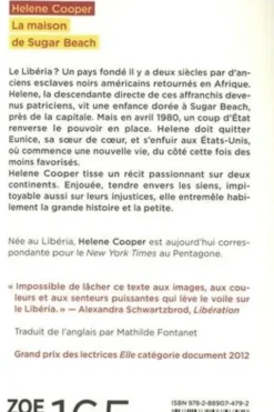 La maison de Sugar Beach. Réminiscences d'une enfance en Afrique, Helene Cooper