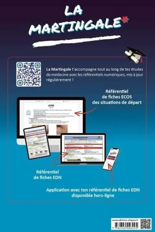 La Martingale. Volume 1 : Cardiologie, pneumologie, ophtalmologie, ORL-CMF, Rhumatologie-orthopédie, endocrinologie-diabétologie-nutrition, hépato-gastro-entérologie, hématologie, maladies infectieuses, soins palliatifs-oncologie, 4e édition, Anne Charon