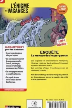 La menace des loups-garous. Du CM1 au CM2, Yves-Marie Clément