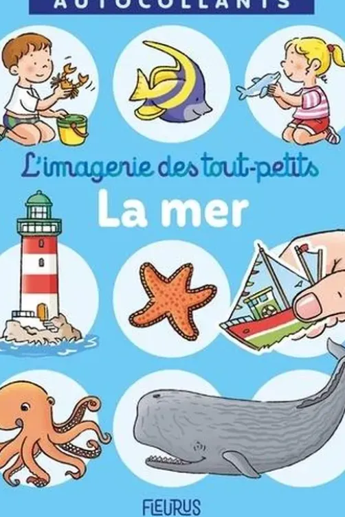 La mer. Autocollants, Emilie Beaumont