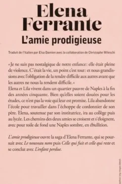L'amie prodigieuse Tome 1 : Enfance, adolescence. Edition limitée, Elena Ferrante