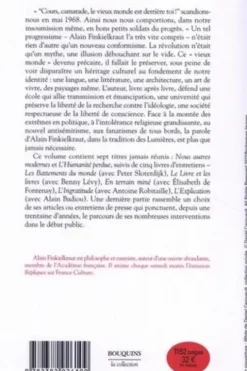 La modernité à contre-courant, Alain Finkielkraut