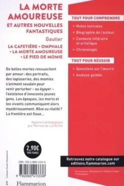La Morte amoureuse. Et autres nouvelles fantastiques, Théophile Gautier