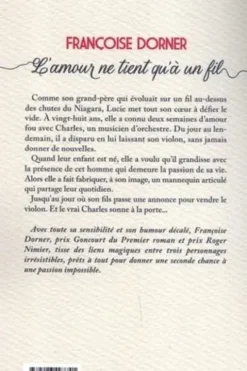 L'amour ne tient qu'à un fil, Françoise Dorner