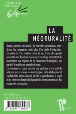 La néoruralité. Recours à la campagne, Gabrielle Saumon