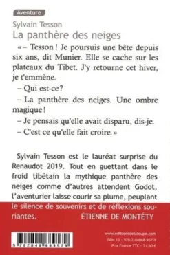 La panthère des neiges [EDITION EN GROS CARACTERES, Sylvain Tesson
