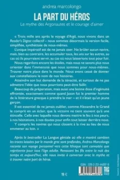 La part du héros. Le mythe des Argonautes et le courage d’aimer, Andrea Marcolongo