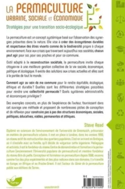 La permaculture urbaine, sociale et économique. Stratégies pour une transition socio-écologique, Steve Read