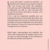 La peur des autres. Essai sur l'indésirabilité, Michel Agier
