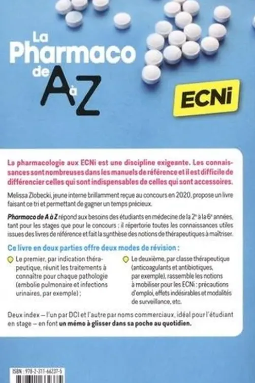 La Pharmaco de A à Z ECNi, Melissa Zlobecki