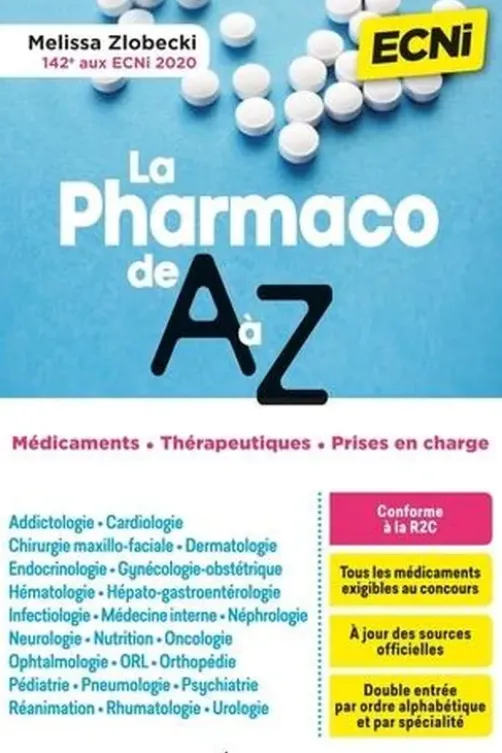 La Pharmaco de A à Z ECNi, Melissa Zlobecki