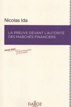 La preuve devant l'Autorité des marchés financiers, Nicolas Ida