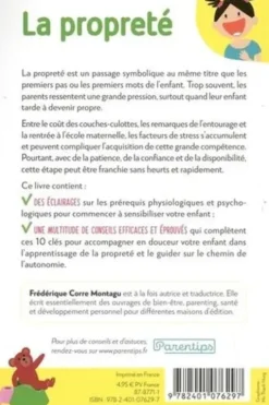 La propreté. Pour en finir avec les couches !, Frédérique Corre Montagu