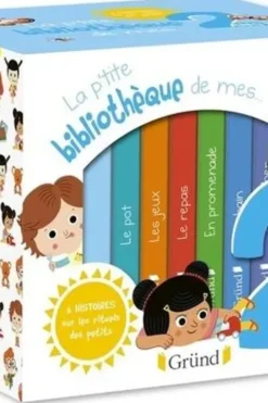 La p'tite bibliothèque de mes 2 ans. Coffret en 6 volumes, Julie Mercier