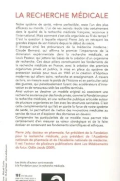 La recherche médicale, une passion française, Pierre Joly