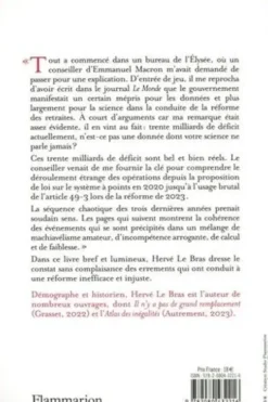 La réforme des retraites expliquée... au gouvernement, Hervé Le Bras