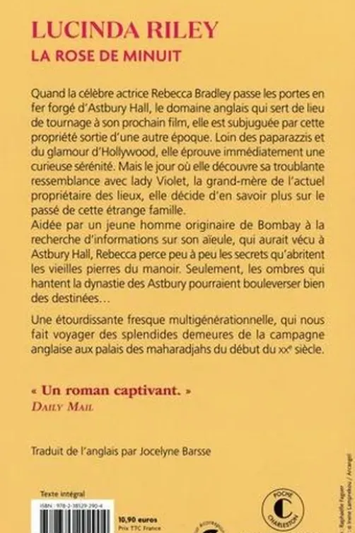 La rose de minuit, Lucinda Riley