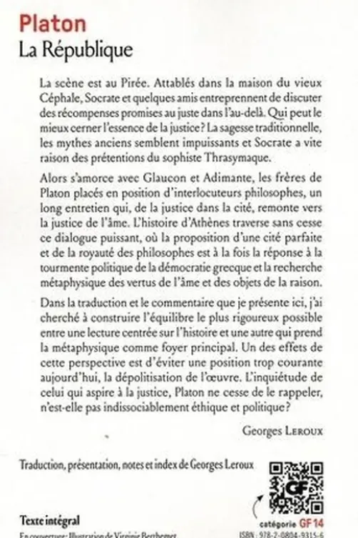 La République, Platon