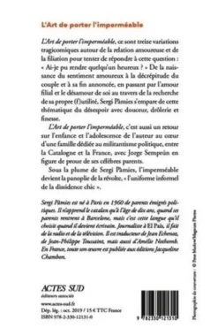 L'art de porter l'imperméable, Sergi Pàmies