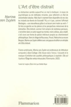 L'Art d'être distrait. Se perdre pour se trouver, Marina Van Zuylen