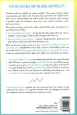 L'art du business plan. Construire votre projet, évaluer sa rentabilité et rassurer vos partenaires, Anne-Sophie Poupin