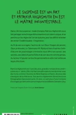 L'art du suspense. Mode d'emploi, Patricia Highsmith