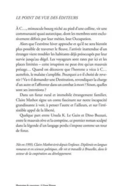 La Saison du silence, Claire Mathot