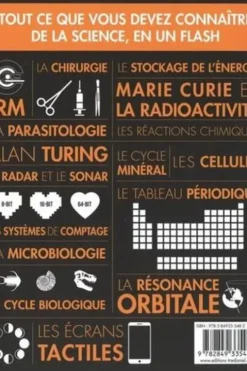 La science en un instant. Théories, découvertes et inventions expliquées visuellement, Jennifer Crouch