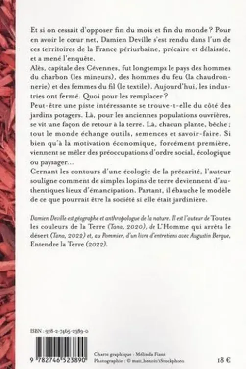La société jardinière, Damien Deville