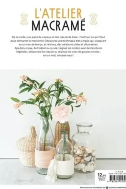 L'atelier macramé. + de 30 projets pour jouer avec des cordes, Françoise Vauzeilles