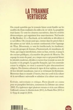 La tyrannie vertueuse, Pierre Jourde