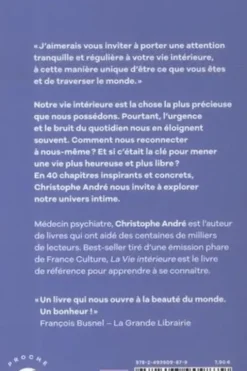 La vie intérieure, Christophe André