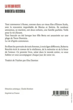 La vie qui reste, Roberta Recchia