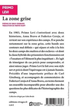 La zone grise. Précédé de Calvino, Levi et la zone grise