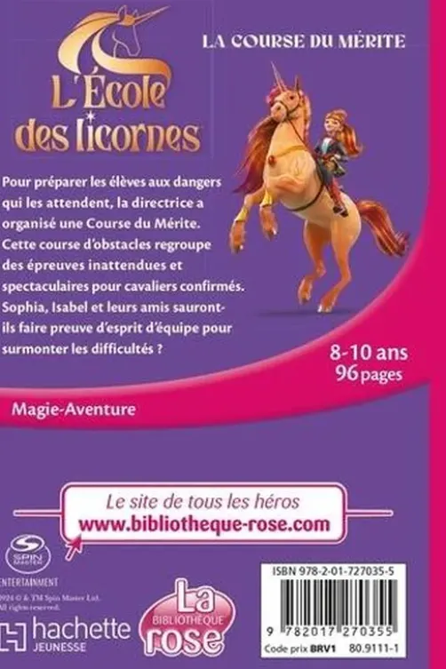 L'école des licornes Tome 2 : La Course du Mérite, Catherine Kalengula