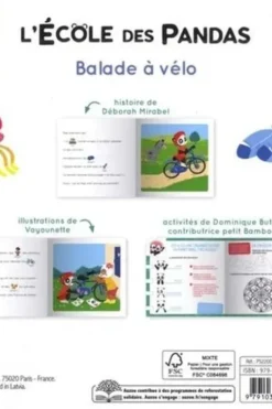 L'école des Pandas : Balade à vélo, Dominique Butet