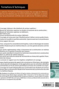 L'économie de la construction en maîtrise d'oeuvre et gestion financière. Cours, cas pratiques et exercices corrigés, Didier Pouteaux