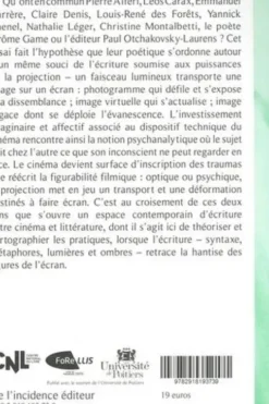 L'écriture et la projection, Marie Martin