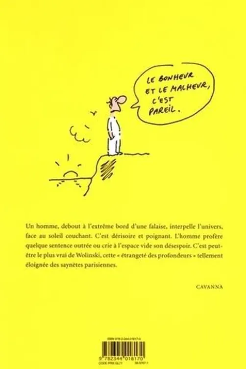 Le bonheur est un métier, Georges Wolinski