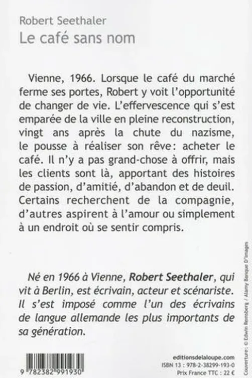 Le café sans nom [EDITION EN GROS CARACTERES, Robert Seethaler