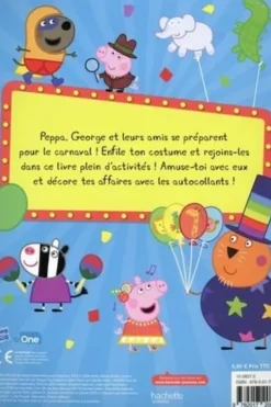 Le carnaval de Peppa. Avec des stickers, Hachette Jeunesse