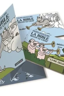 Le Chat Tome 18 : La bible selon le Chat. Coffret en 2 volumes, Philippe Geluck