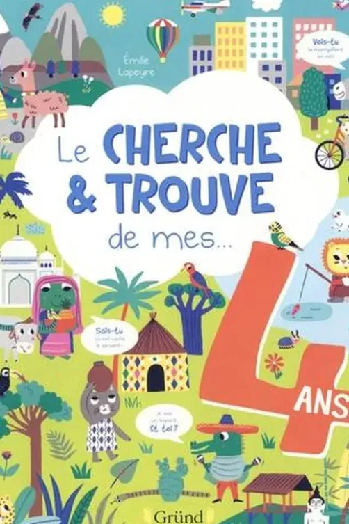 Le cherche & trouve de mes... 4 ans, Emilie Lapeyre