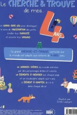Le cherche & trouve de mes... 4 ans, Emilie Lapeyre