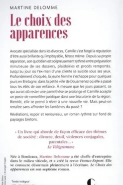 Le choix des apparences, Martine Delomme
