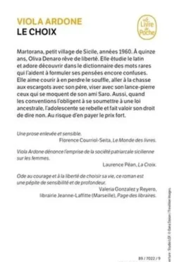 Le choix, Viola Ardone