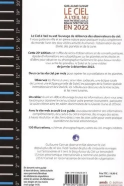Le ciel à l'oeil nu. Mois par mois les plus beaux spectacles, Edition 2022, Guillaume Cannat