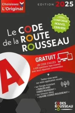 Le code de la route Rousseau. Edition 2025, Codes Rousseau