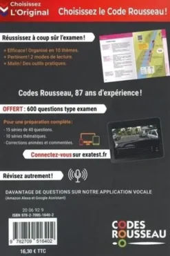 Le code de la route Rousseau. Edition 2025, Codes Rousseau
