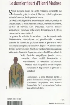 Le dernier fleurt d'Henri Matisse, Philippe Verdin